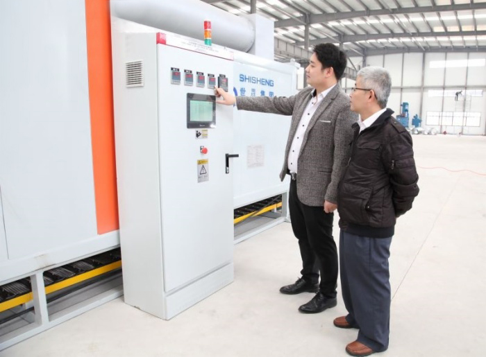 The device is installed and debugged